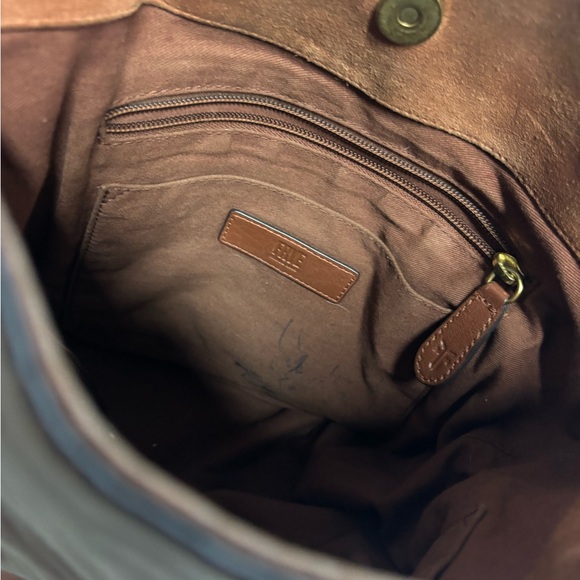 FRYE Leather Side Pocket Boho Purse - Picture 8 of 8